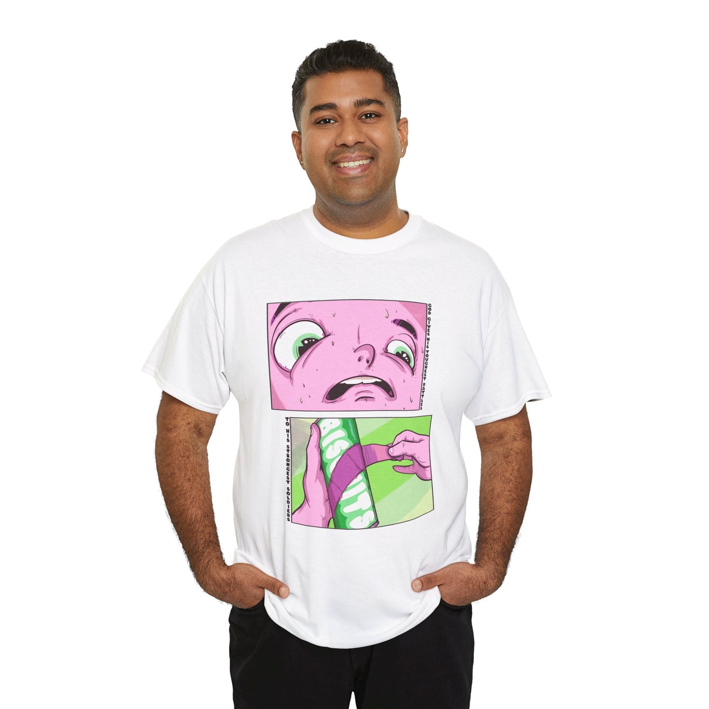 Biscuit Battle Unisex Heavy Cotton Tee