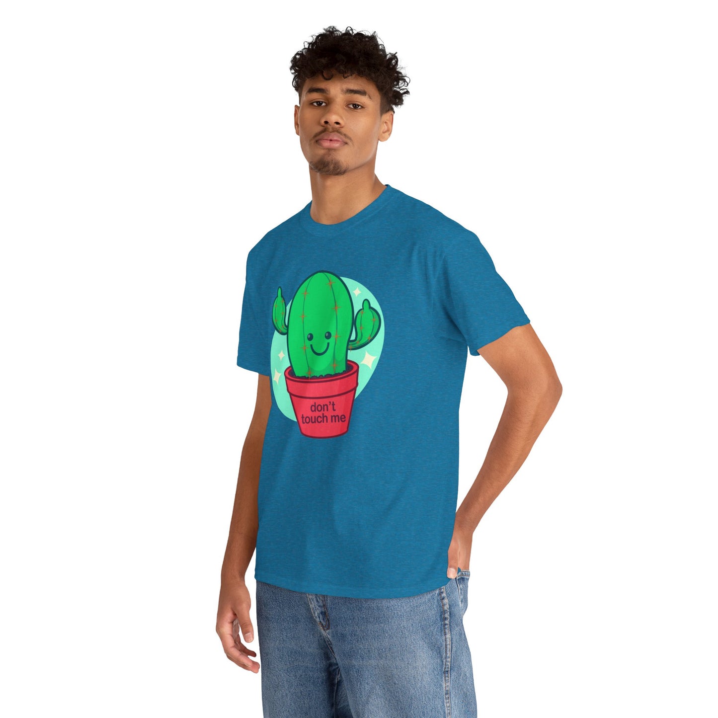 Don't Touch Me Unisex Heavy Cotton Tee