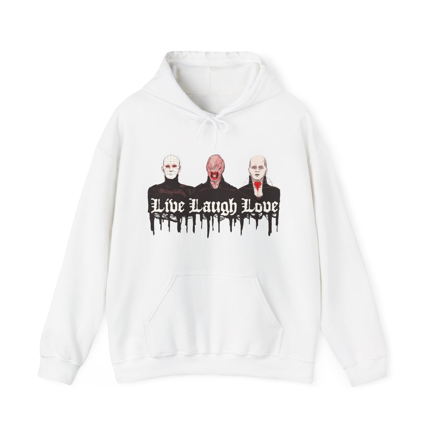 Live Laugh Suffer Unisex Heavy Blend Hooded Sweatshirt