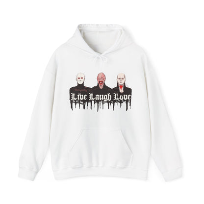 Live Laugh Suffer Unisex Heavy Blend Hooded Sweatshirt