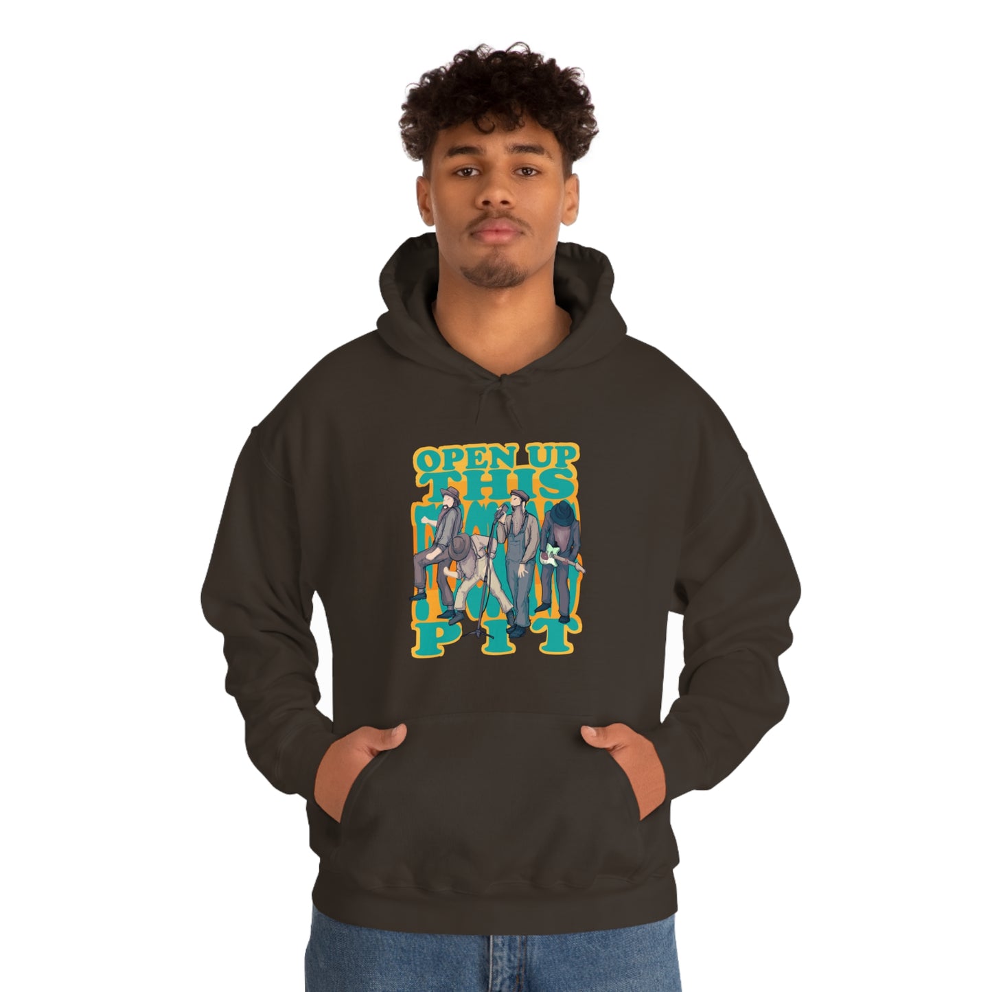 Soggy Metal Unisex Heavy Blend Hooded Sweatshirt