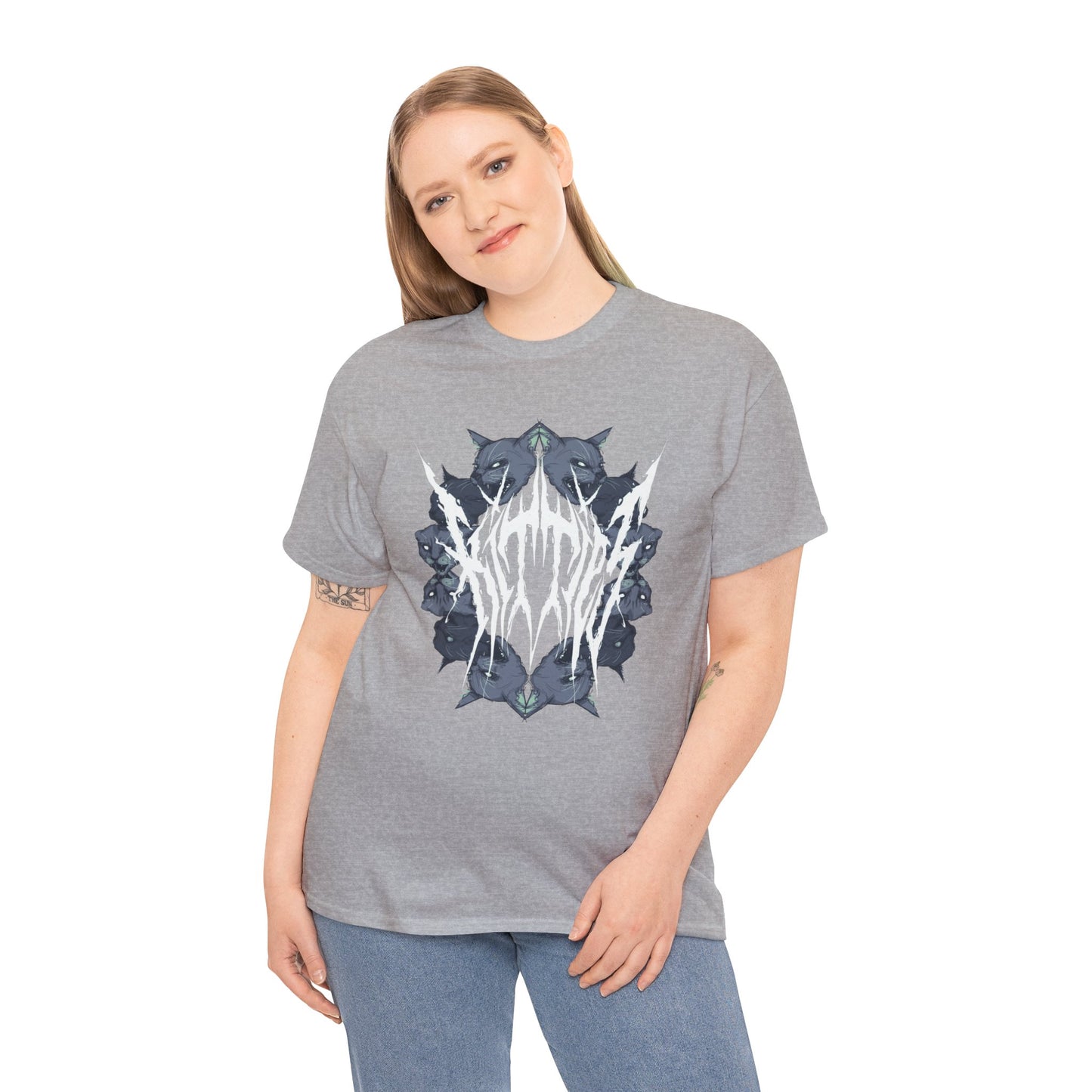 Metal Kittens Unisex Heavy Cotton Tee