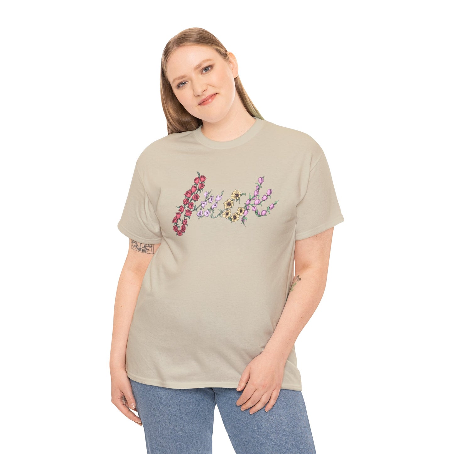 Floral AF Unisex Heavy Cotton Tee