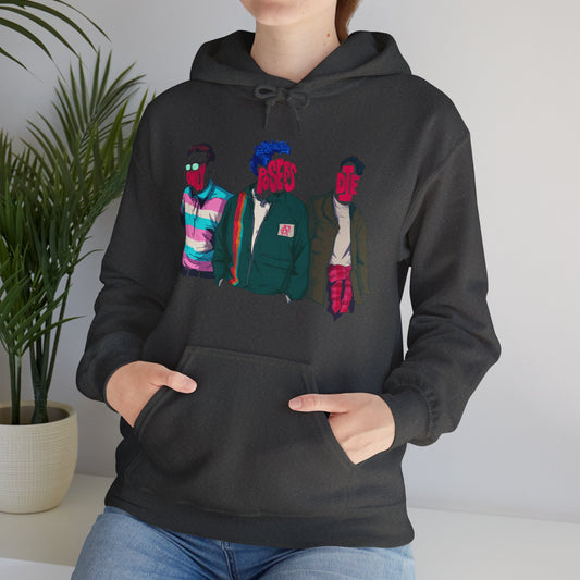 Only Posers Die Unisex Heavy Blend Hooded Sweatshirt