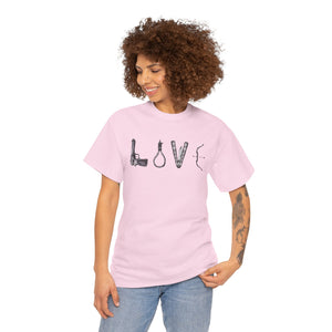 Love Is Death Unisex Heavy Cotton Tee