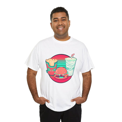 Spooky Fast Food Unisex Heavy Cotton Tee