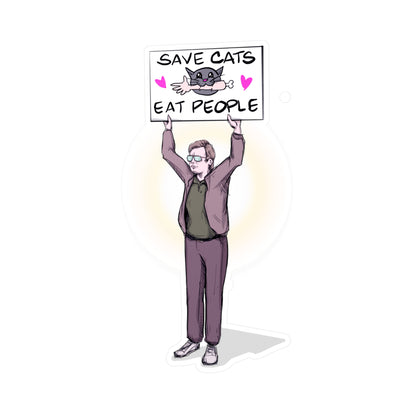 Activist Jeffrey Kiss-Cut Vinyl Decal
