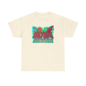 Dinosaurs Unisex Heavy Cotton Tee