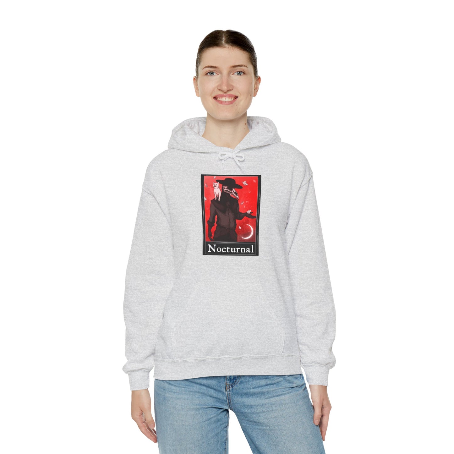 Nocturnal Tarot Unisex Heavy Blend Hooded Sweatshirt