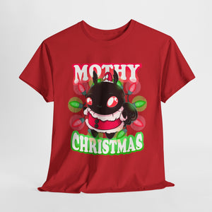 Mothy Christmas Unisex Heavy Cotton Tee