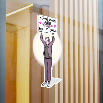Activist Jeffrey Kiss-Cut Vinyl Decal