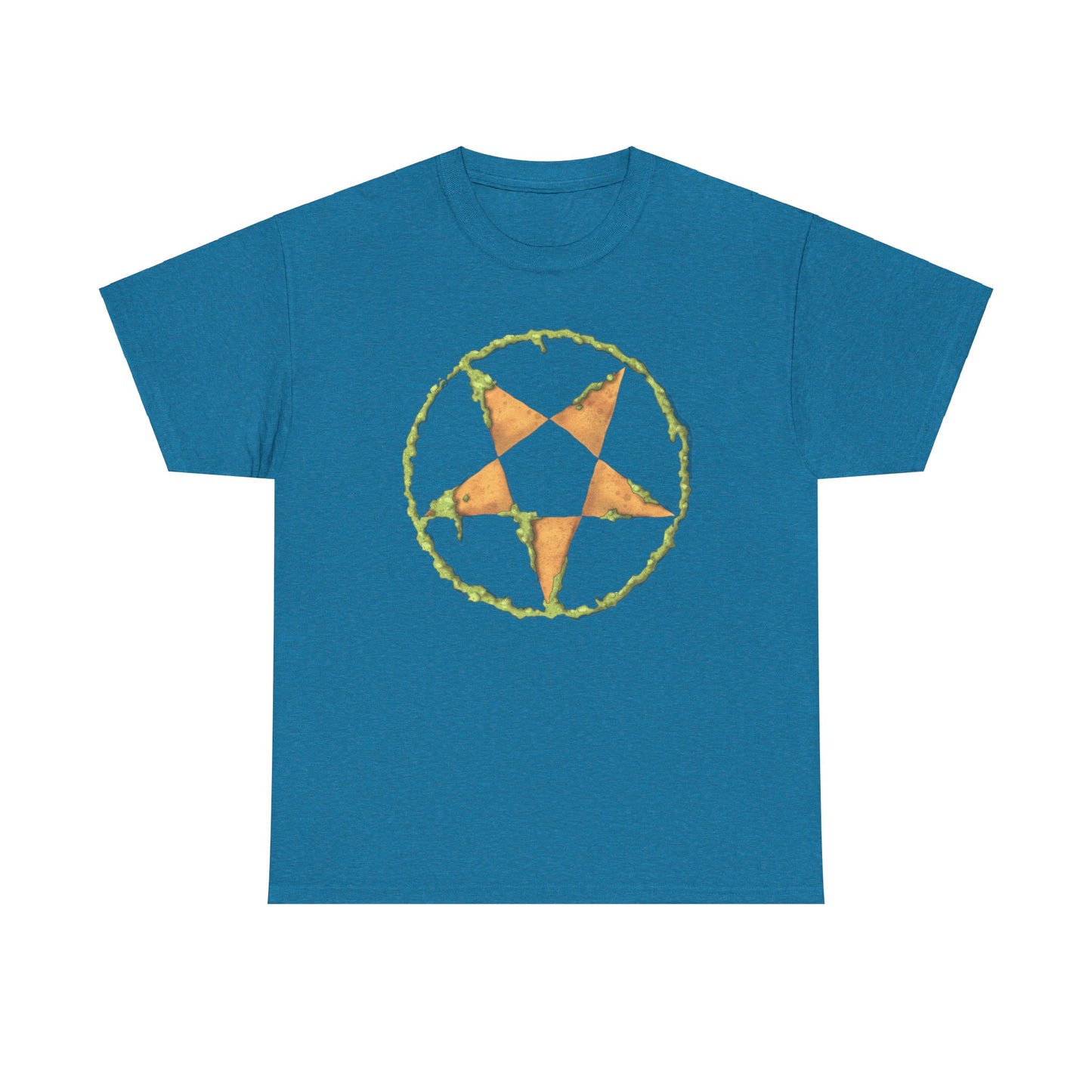 Guacamole Pentagram Unisex Heavy Cotton Tee