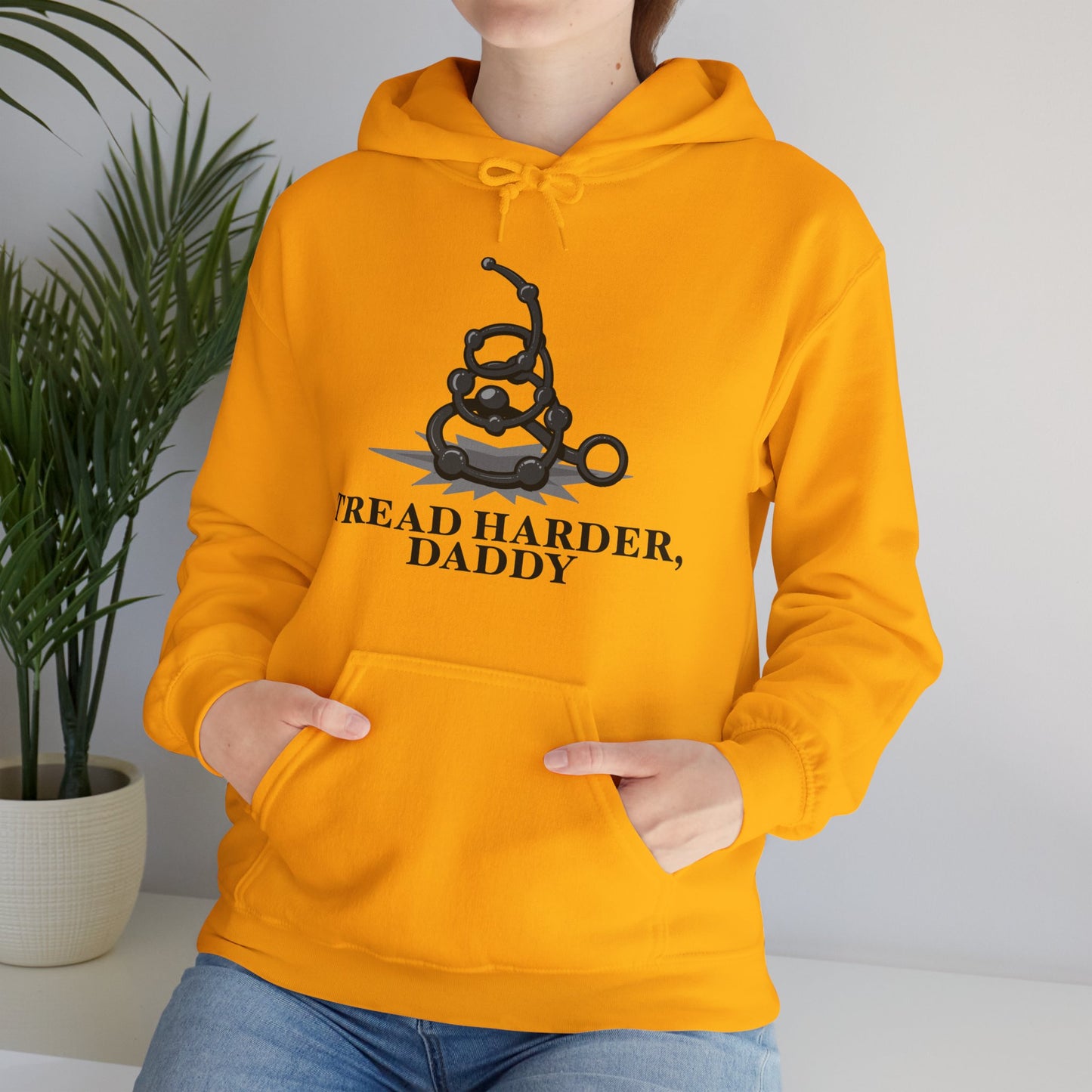 Tread Harder Daddy II Unisex Heavy Blend Hooded Sweatshirt
