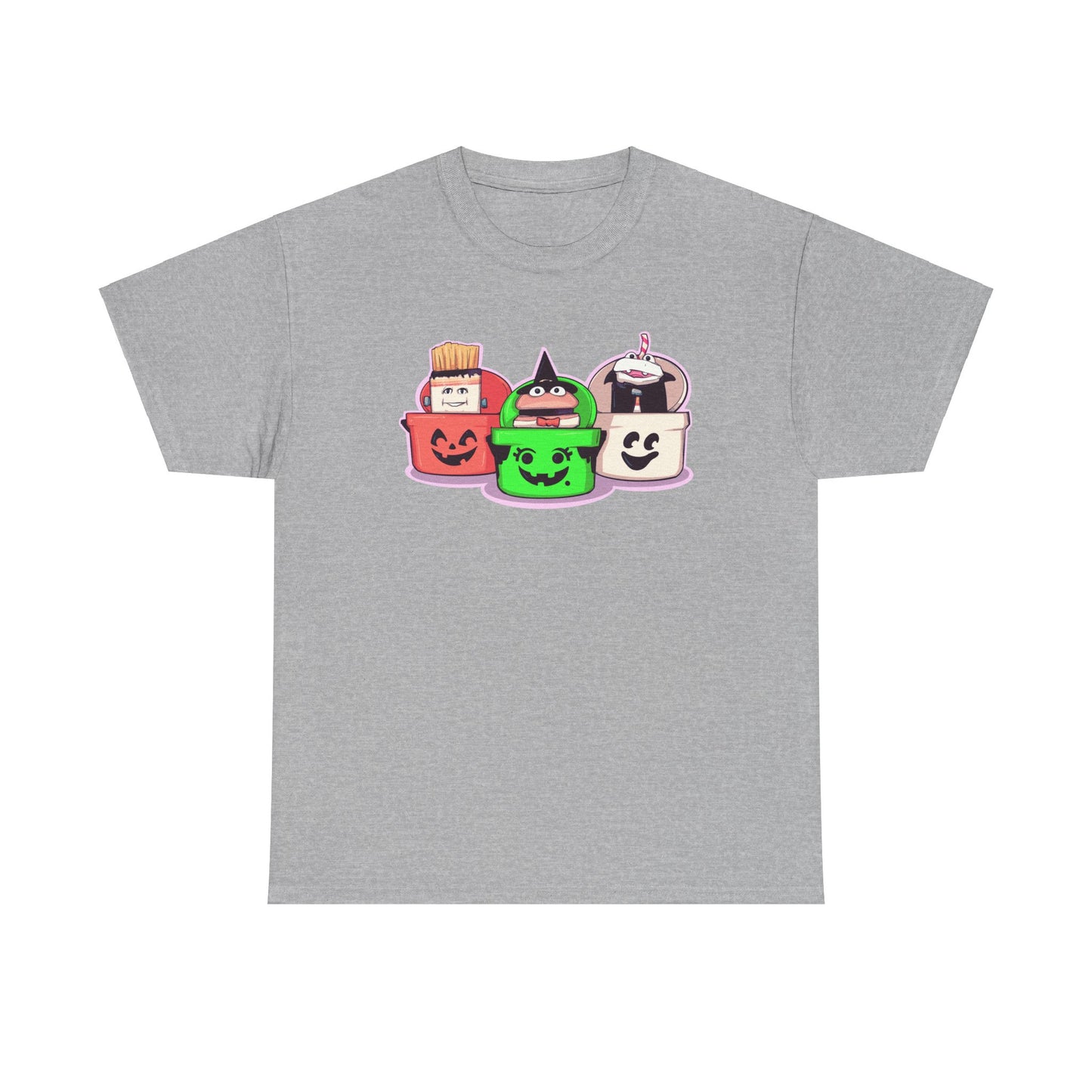 Spooky Fast Food Unisex Heavy Cotton Tee