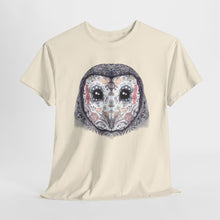 Sugar Skull Owl Unisex Heavy Cotton Tee