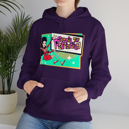 Smash The Patriarchy Unisex Heavy Blend Hooded Sweatshirt