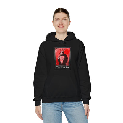 Wendigo Tarot Unisex Heavy Blend Hooded Sweatshirt
