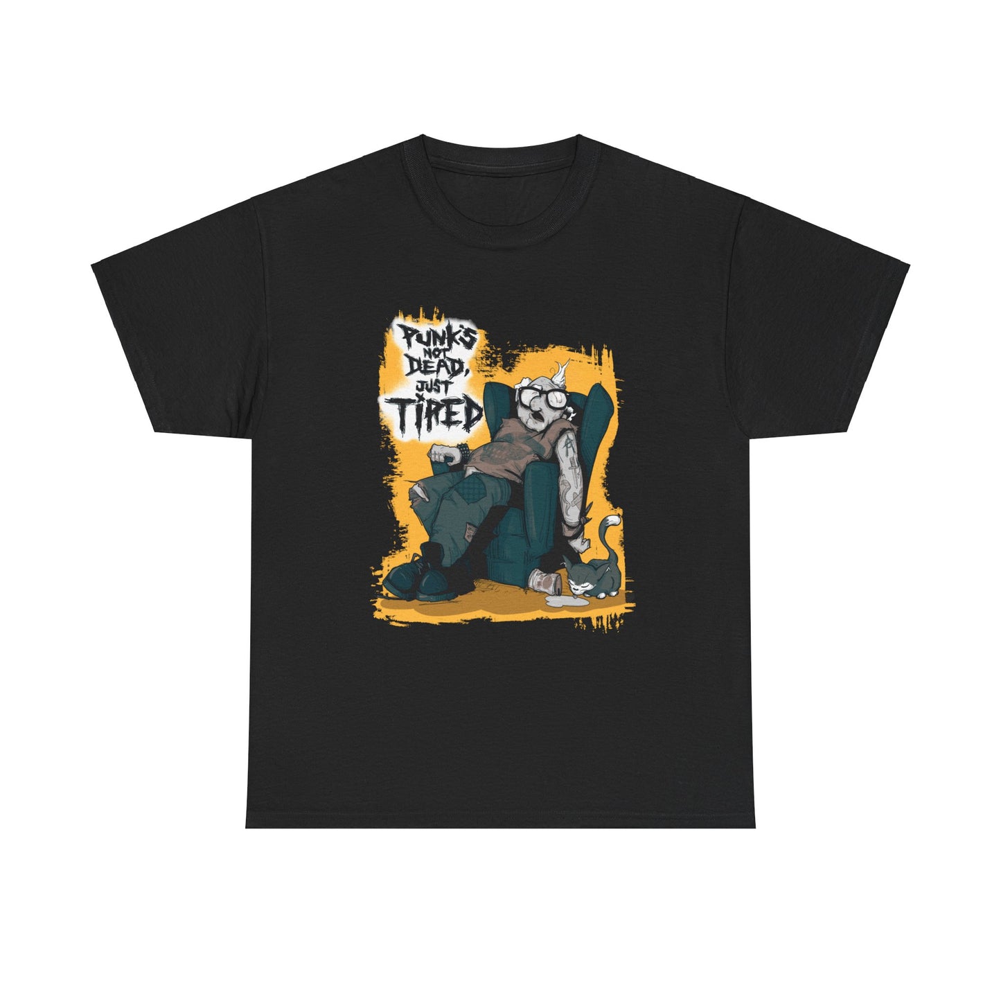 Old Punk Unisex Heavy Cotton Tee