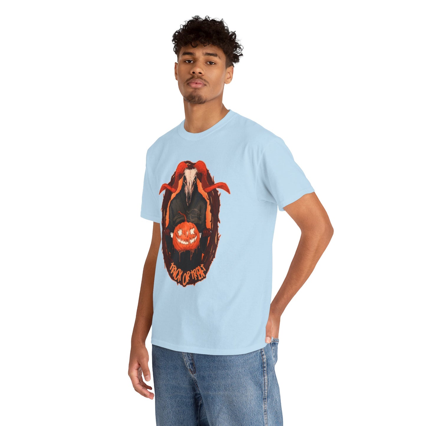 Trick Or Treat Unisex Heavy Cotton Tee