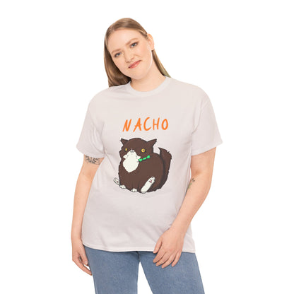 Nacho The Cat Unisex Heavy Cotton Tee