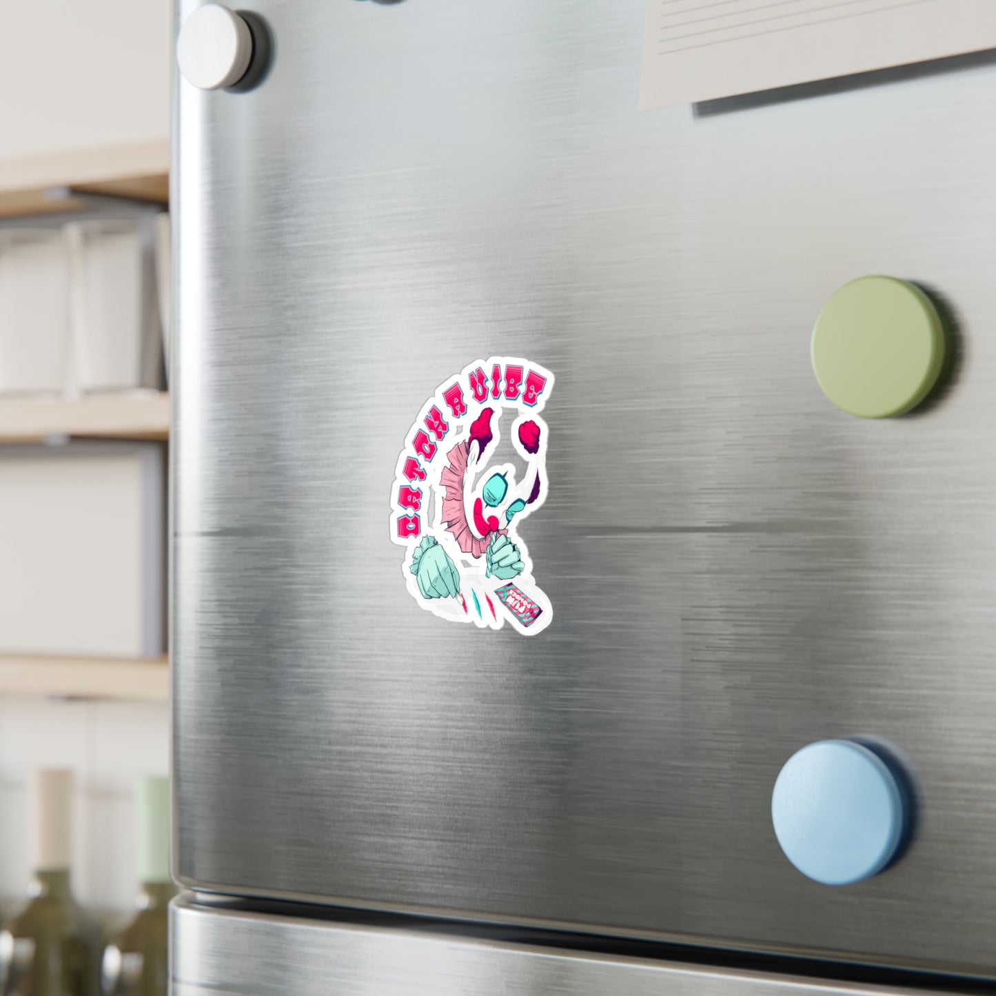 Catch A Vibe Kiss-Cut Vinyl Decal