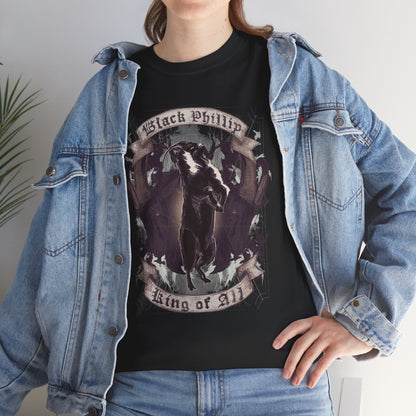 Black Phillip Unisex Heavy Cotton Tee