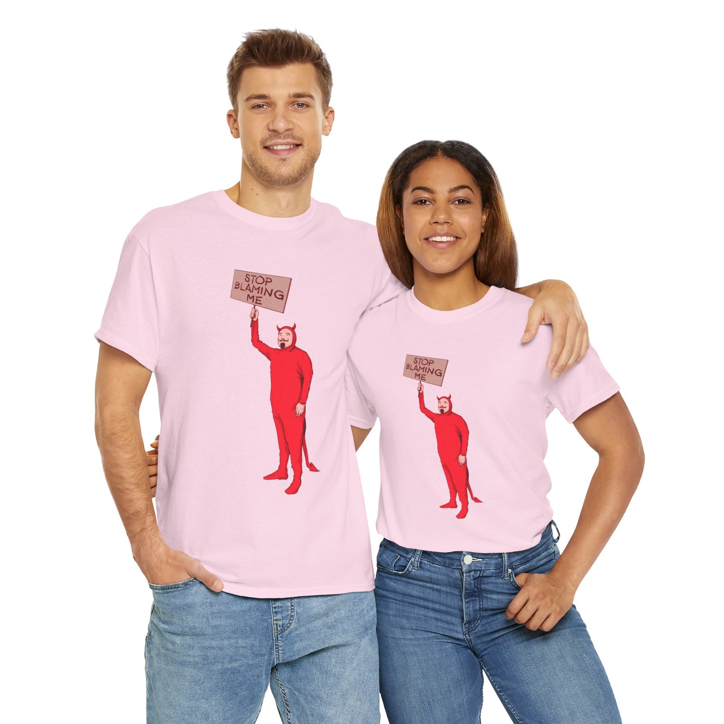 Satanic Scapegoat Unisex Heavy Cotton Tee