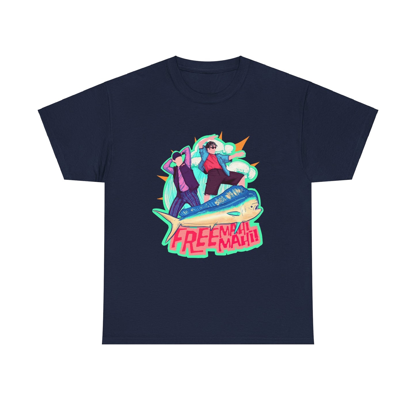 Free Mahi Mahi Unisex Heavy Cotton Tee