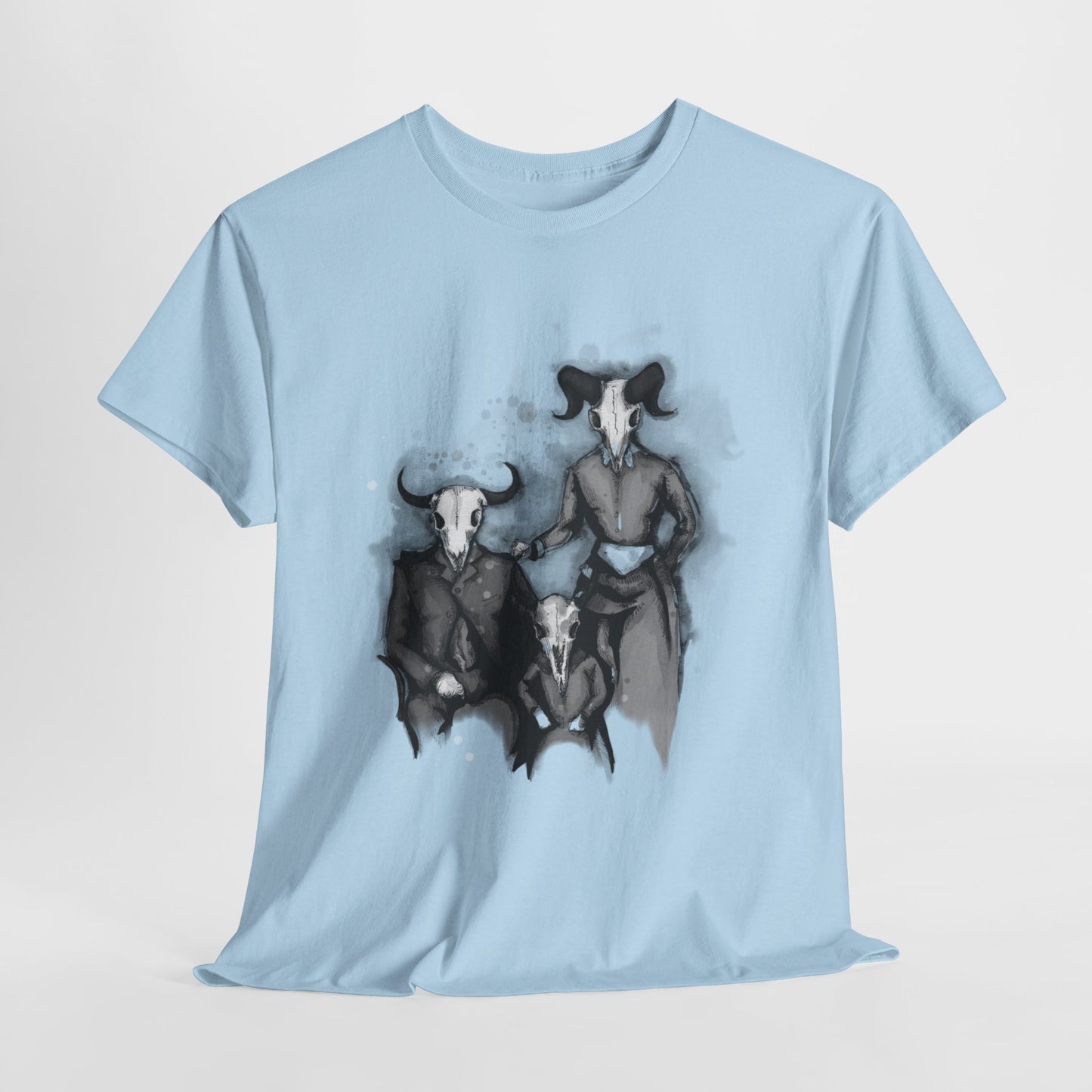 Family Portrait Unisex Heavy Cotton Tee