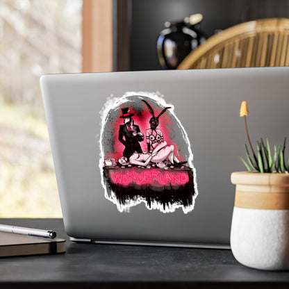 Tea Party Kiss-Cut Vinyl Decal