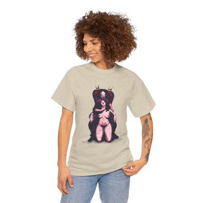 Deer Daddy Series 7: Daddy v Demoni  Unisex Heavy Cotton Tee