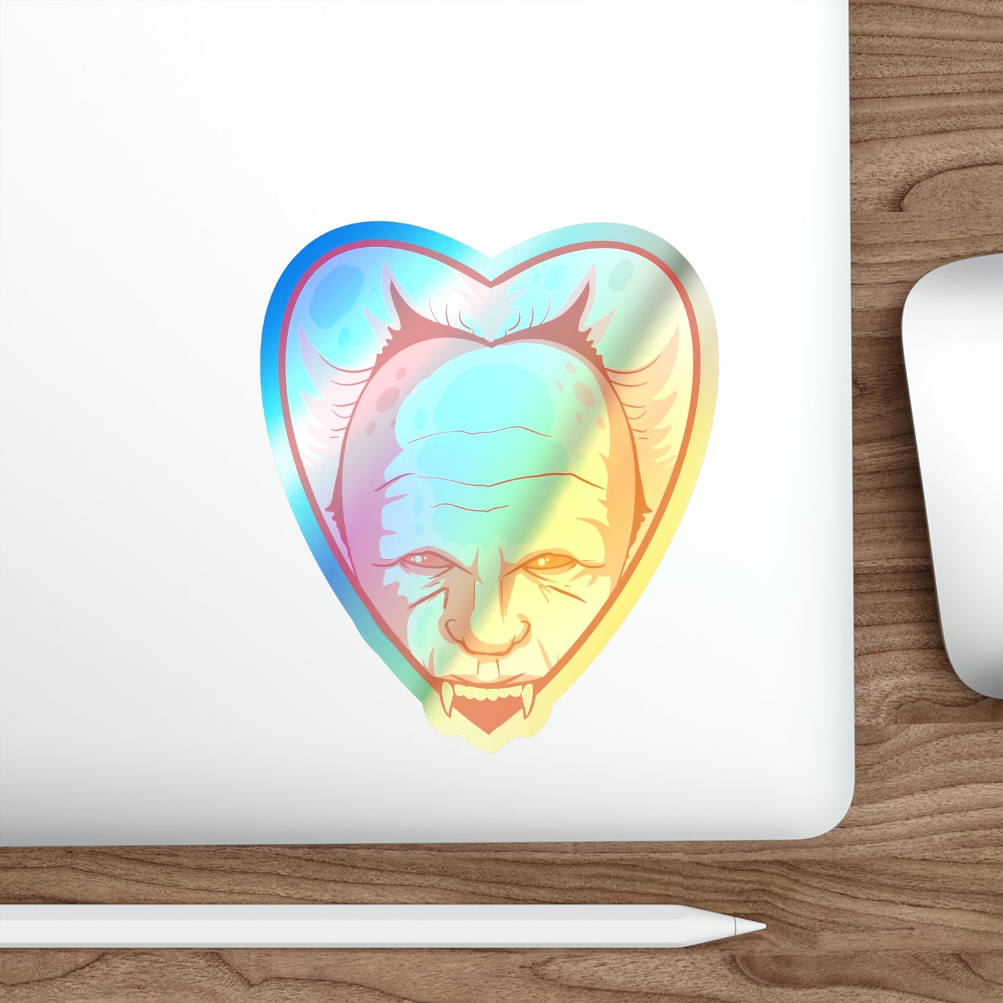 Vampire Love Holographic Die-cut Stickers
