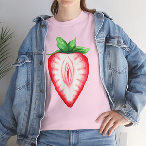 Juicy Strawberry Unisex Heavy Cotton Tee