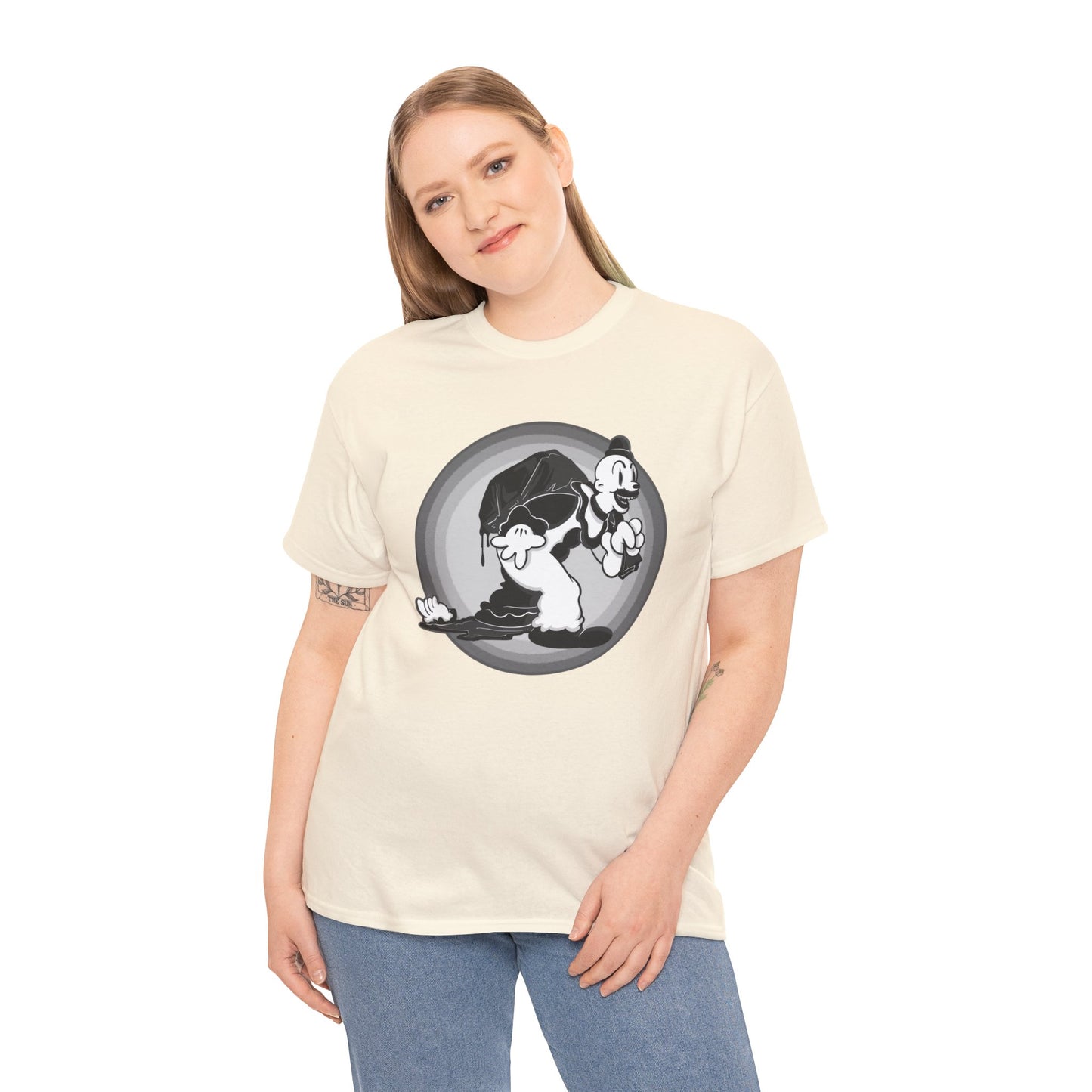 Rubber Hose Art Unisex Heavy Cotton Tee