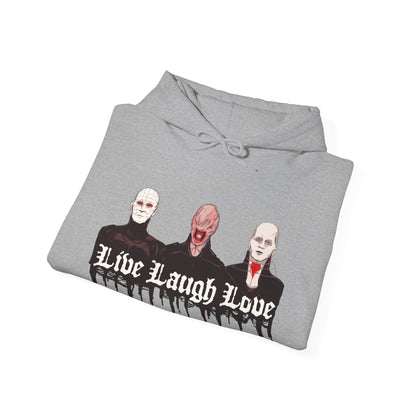 Live Laugh Suffer Unisex Heavy Blend Hooded Sweatshirt