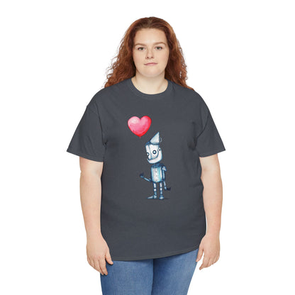 Tinman Gets A Heart Unisex Heavy Cotton Tee