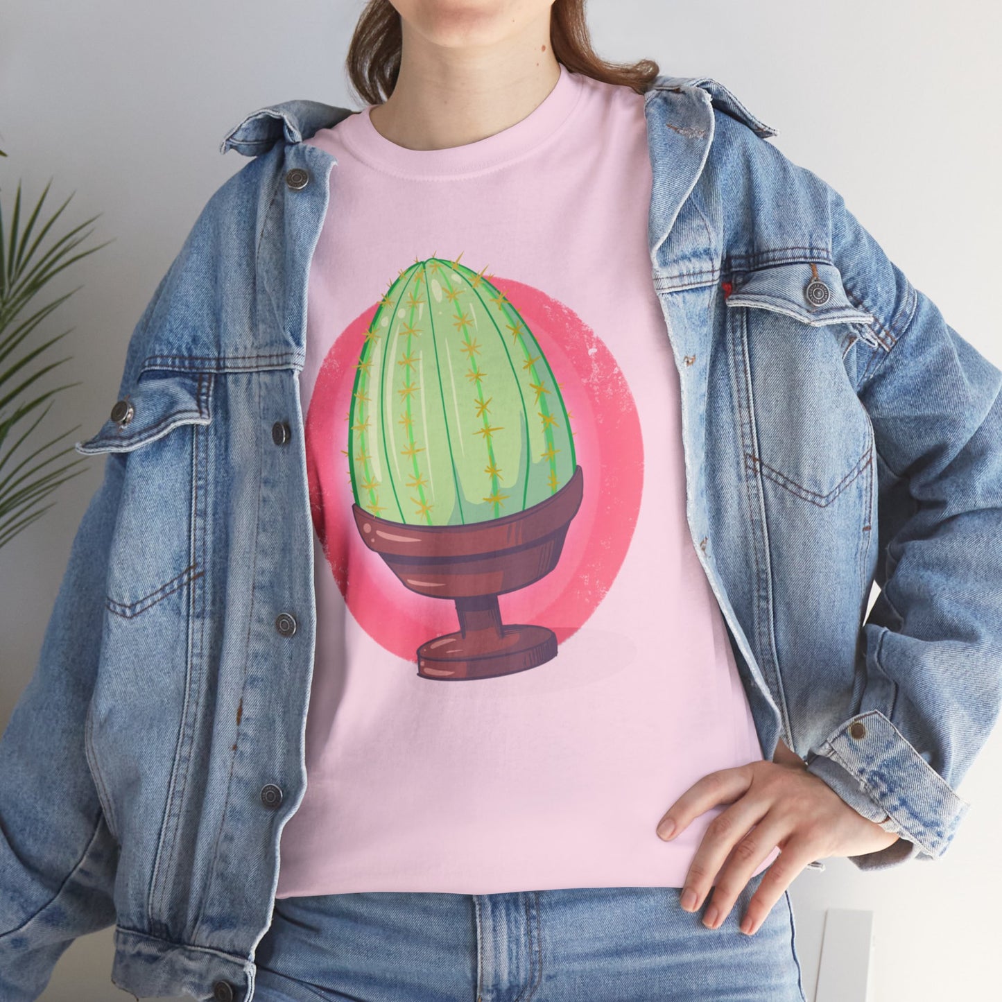 Cactus Plug Unisex Heavy Cotton Tee