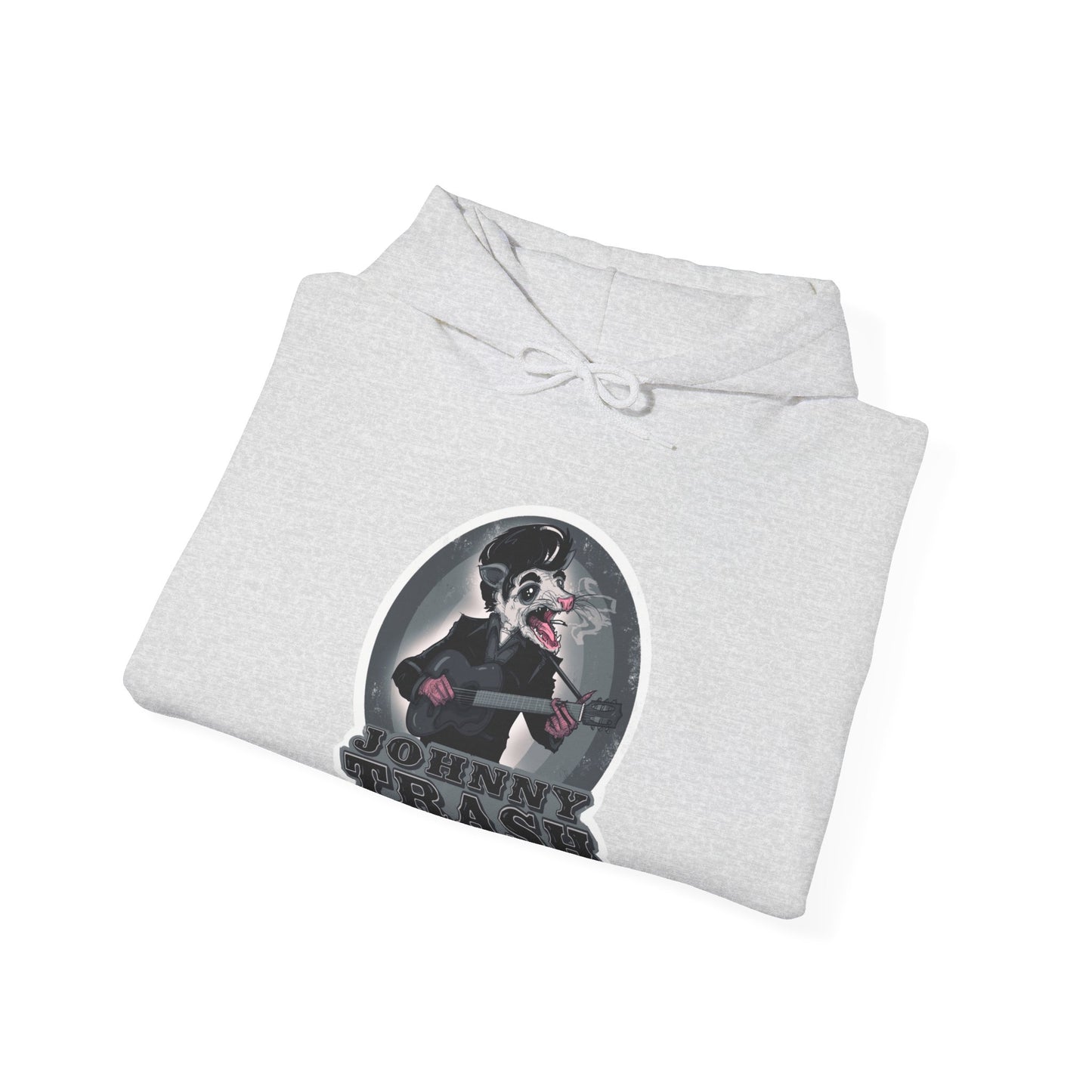 Johnny Trash Unisex Heavy Blend Hooded Sweatshirt