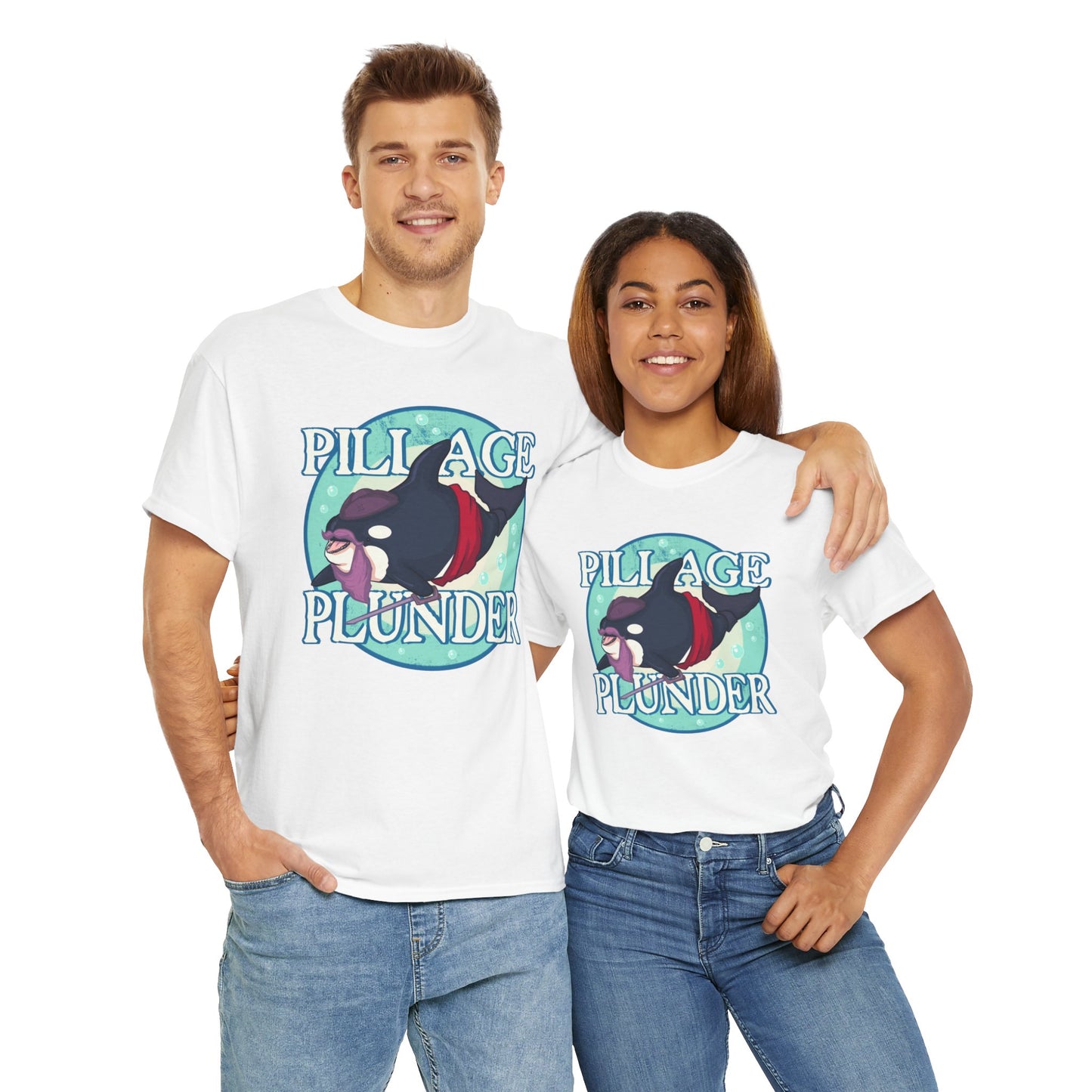 Plunder & Pillage Unisex Heavy Cotton Tee