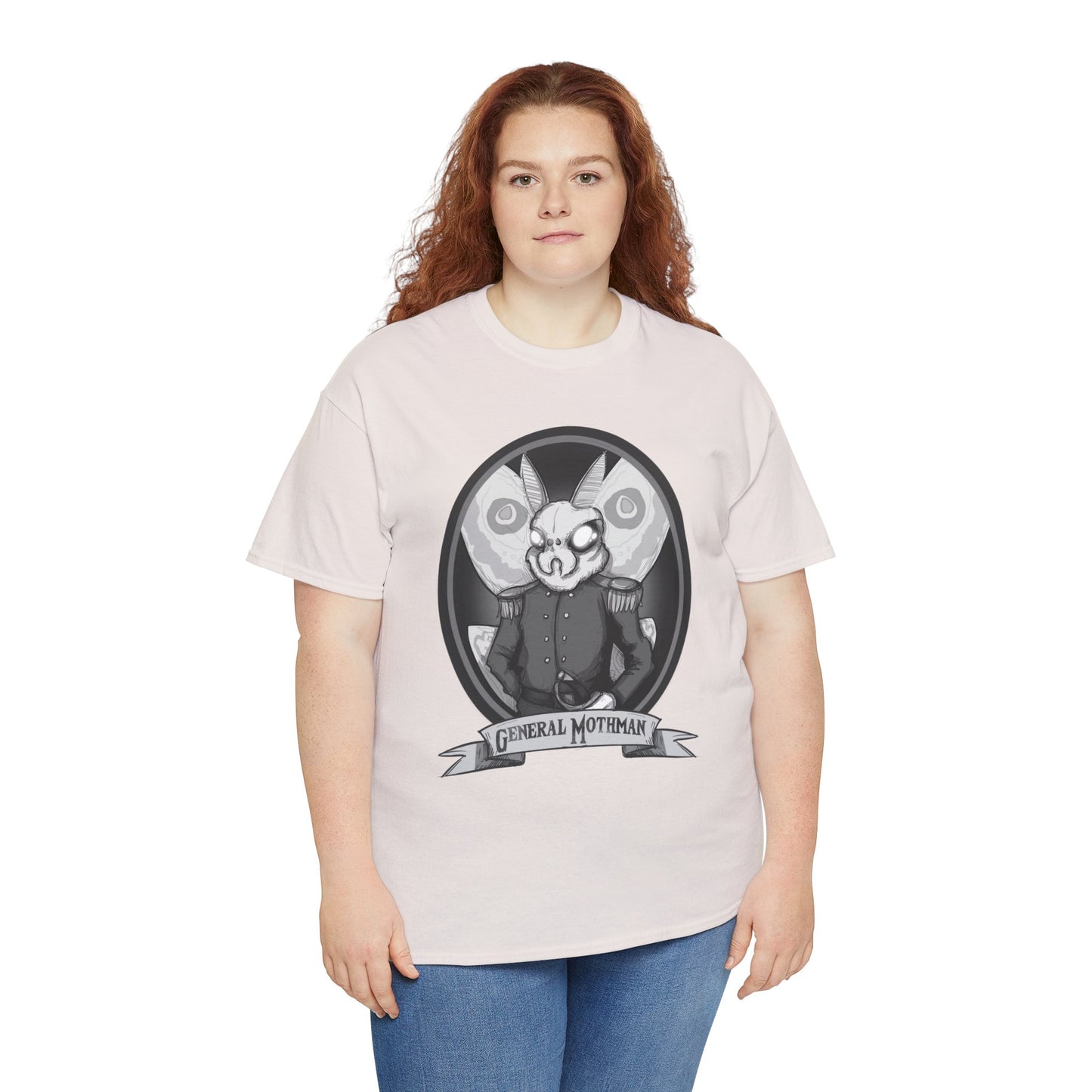 General Mothman Unisex Heavy Cotton Tee