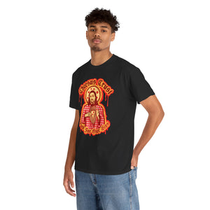 Cheesus Crust Unisex Heavy Cotton Tee