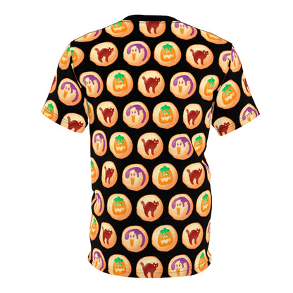 Spooky Cookies Unisex Cut & Sew Tee (AOP)