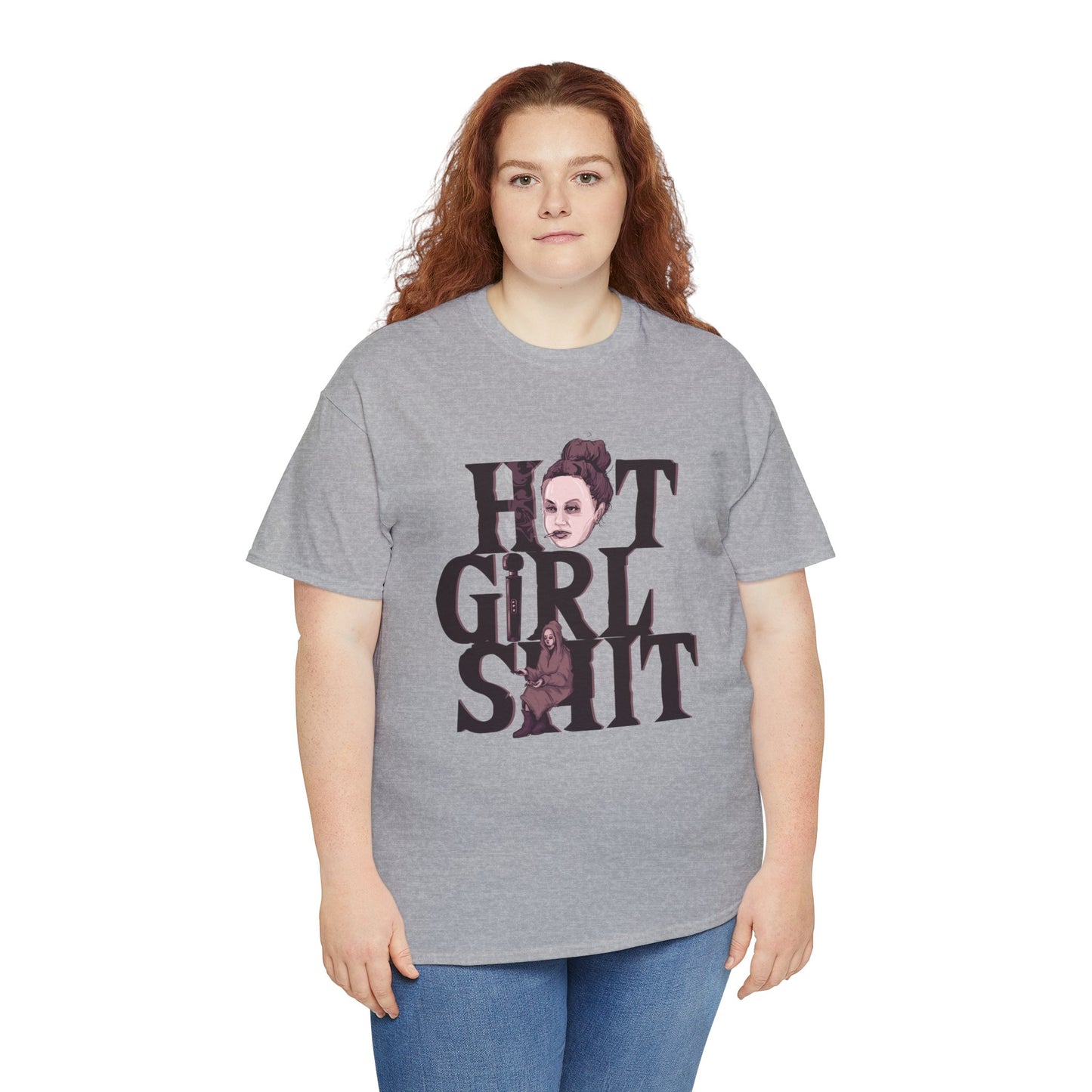 Hot Girl Shit Unisex Heavy Cotton Tee