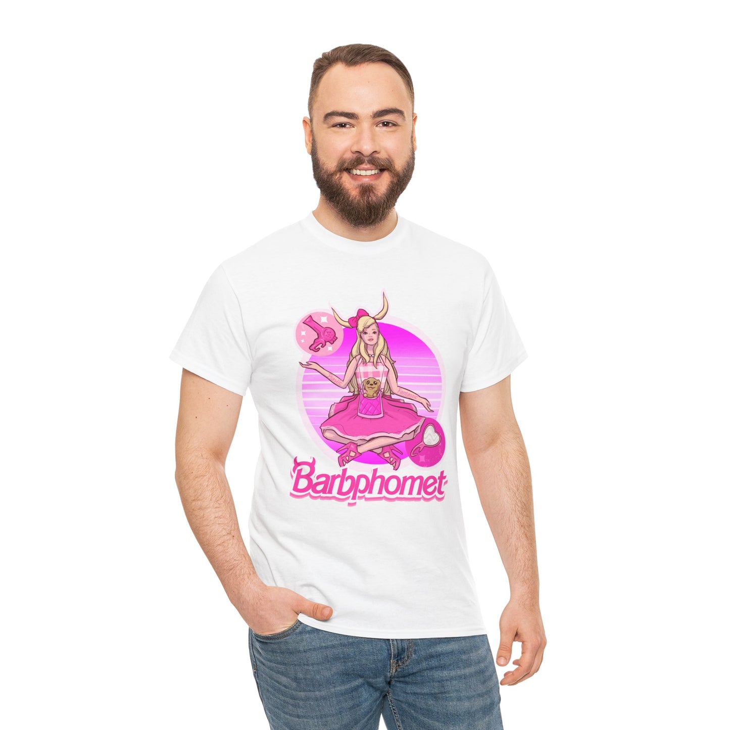Barbphomet Unisex Heavy Cotton Patreon Tee