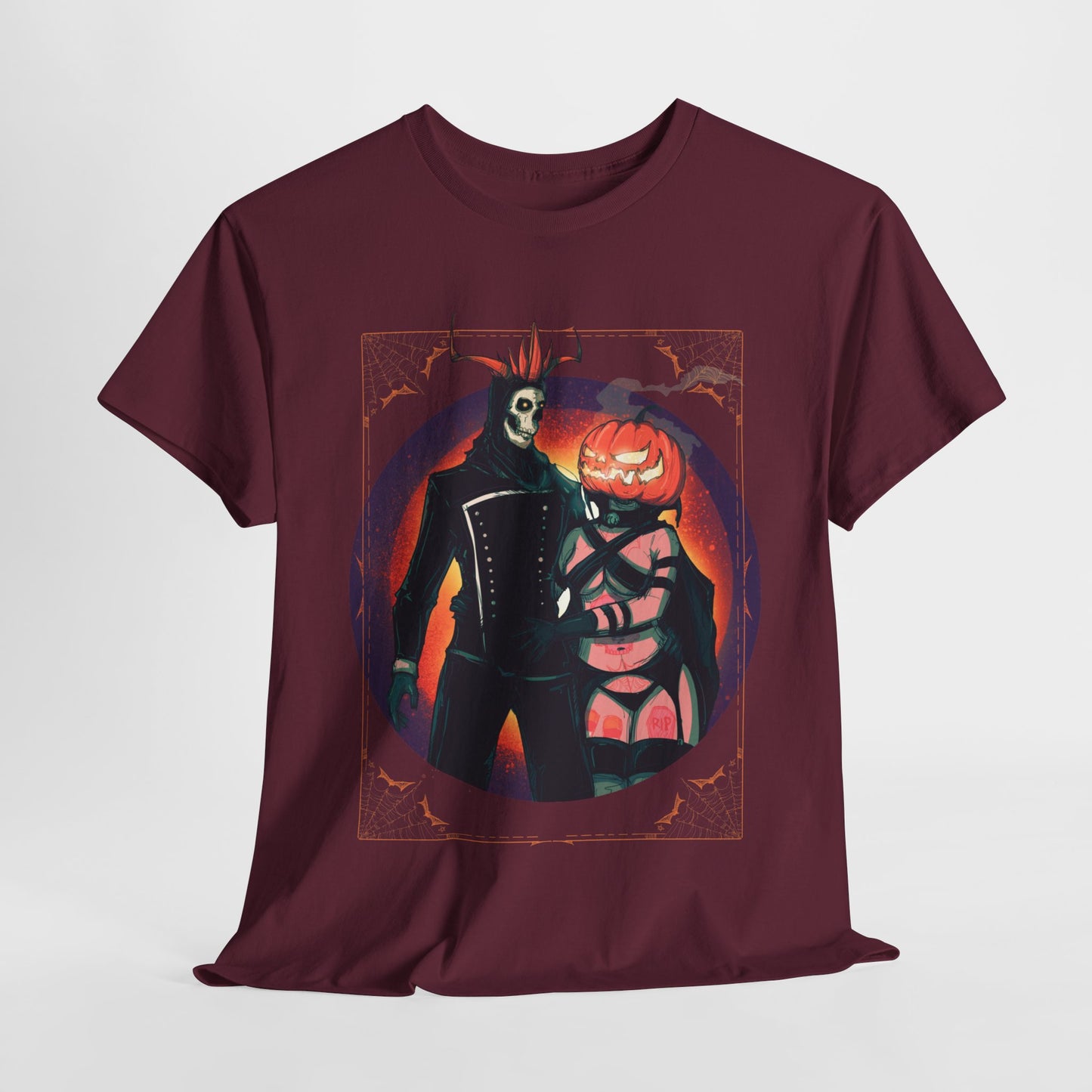 Pumpkin King & Queen Unisex Heavy Cotton Tee