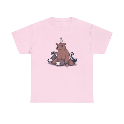 Trash Animals Unisex Heavy Cotton Tee