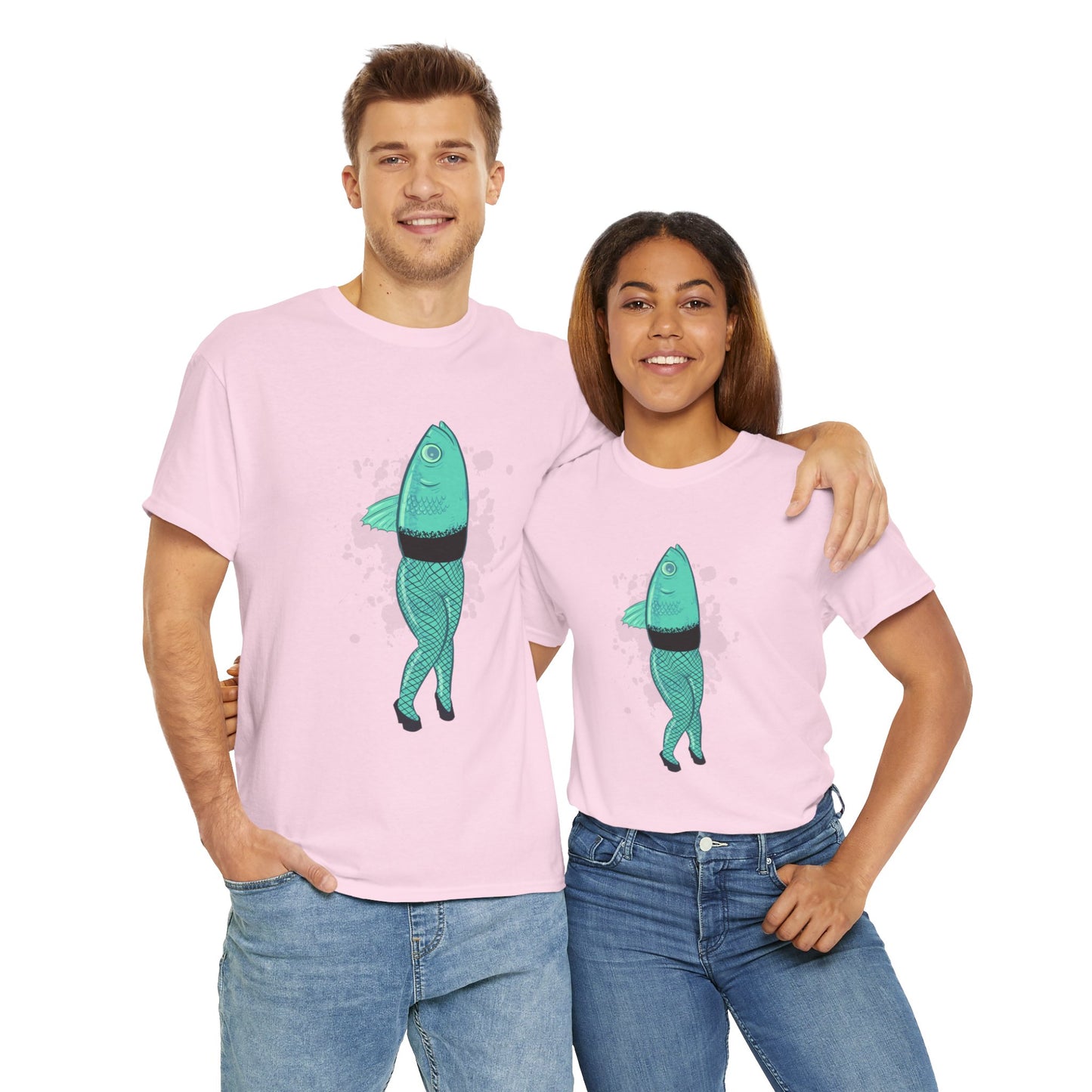 Fishnets Unisex Heavy Cotton Tee