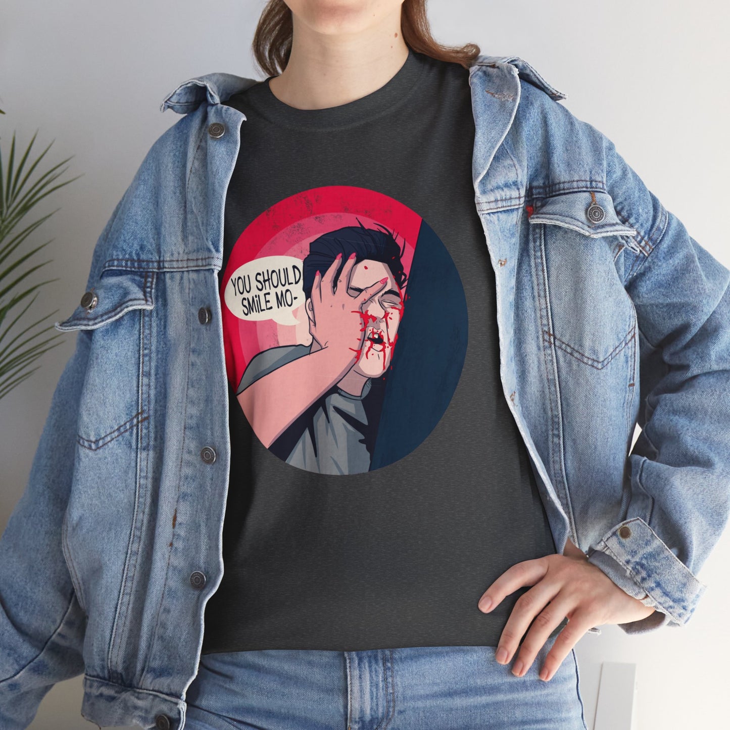 Smile Unisex Heavy Cotton Tee