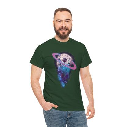 Elemental Skull Space Unisex Heavy Cotton Tee