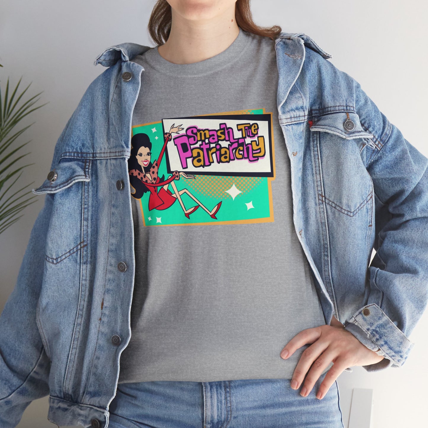Smash The Patriarchy Unisex Heavy Cotton Tee
